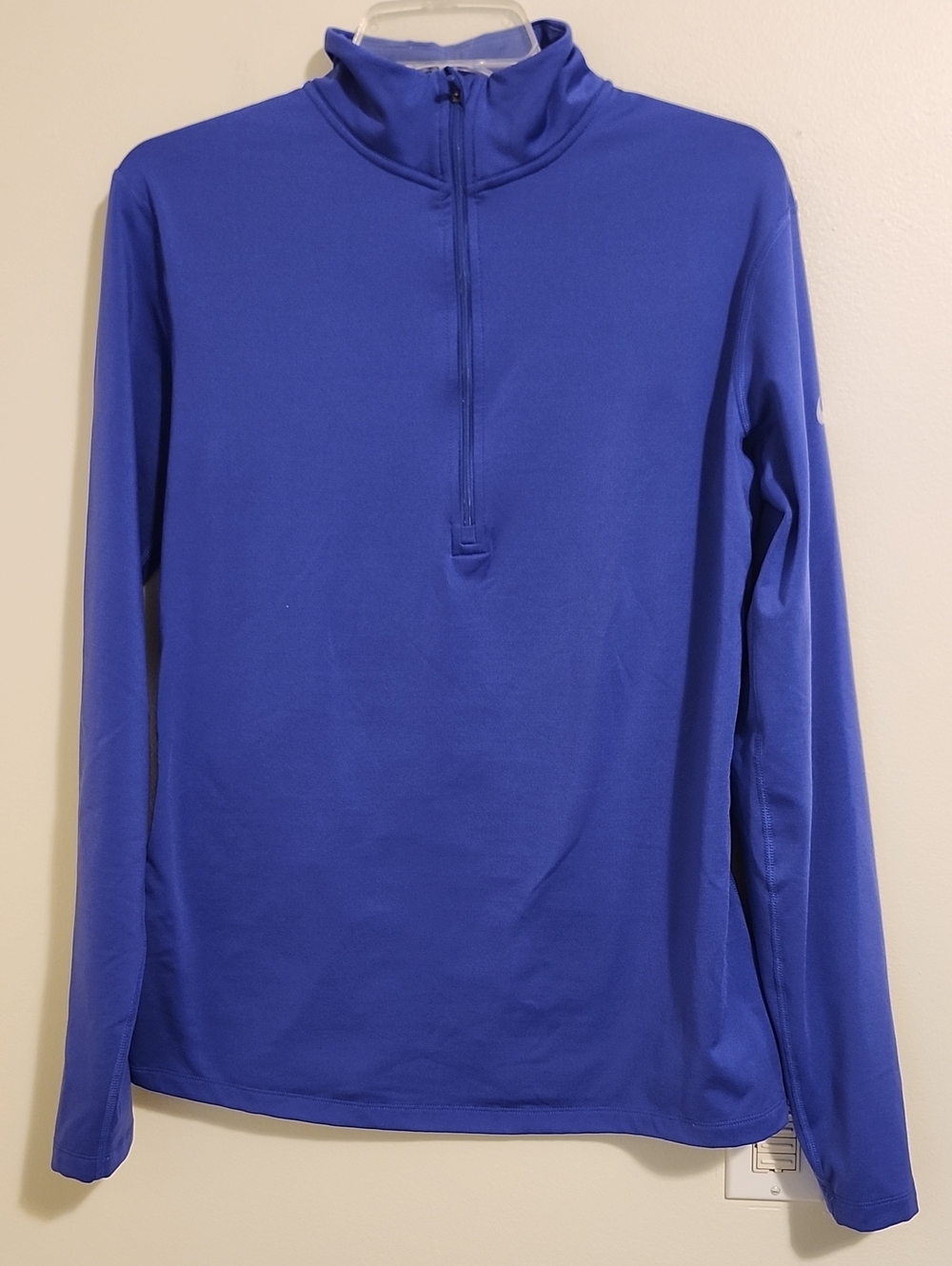 Nike Women's Royal Blue Quarter‑Zip Pullover